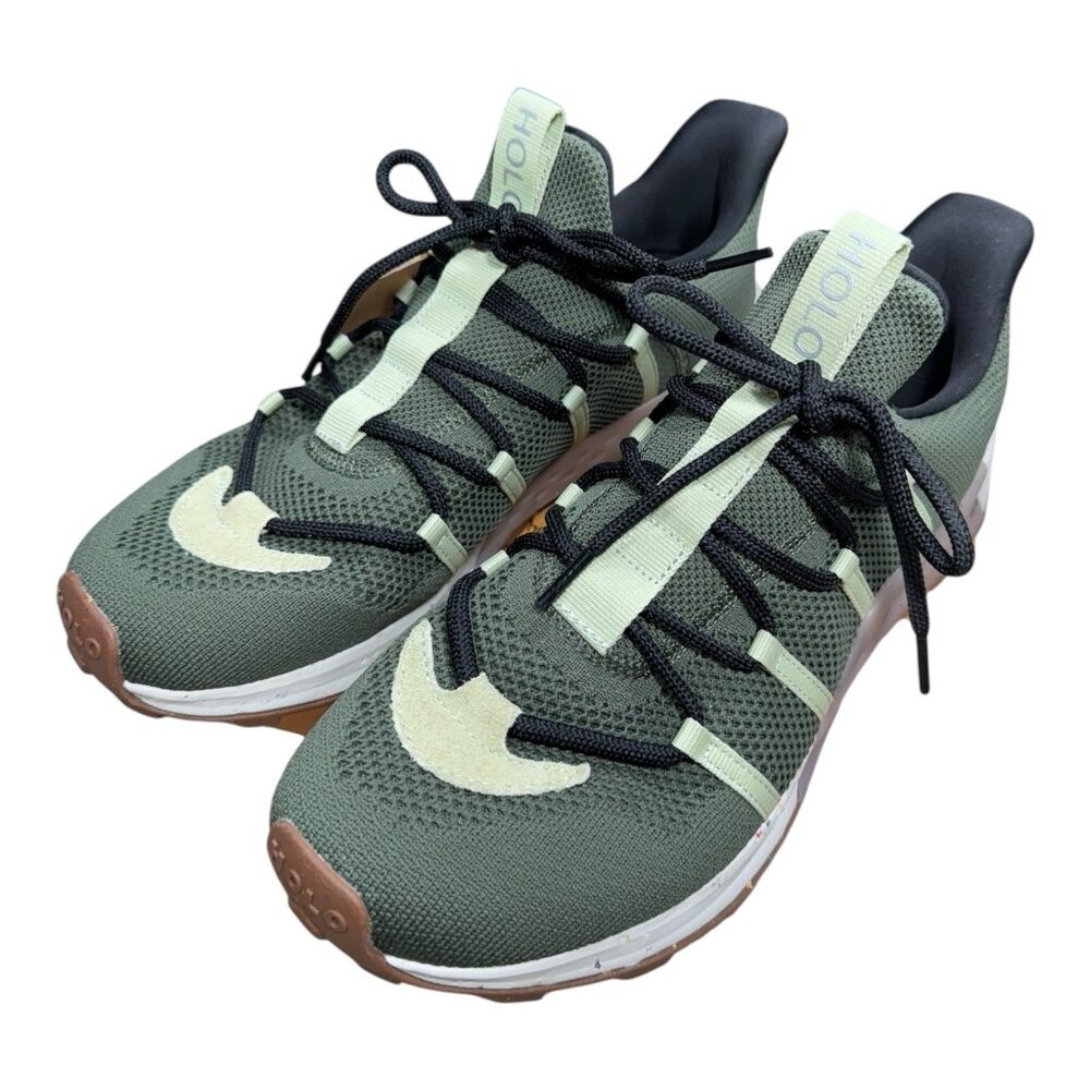 HOLO Footwear ARTEMIS Trail Running Hiking Sneaker Shoes Green Men's Size 10
